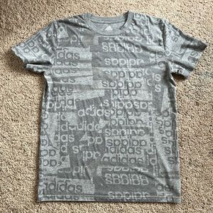 Gray adidas Short Sleeve Tee EUC